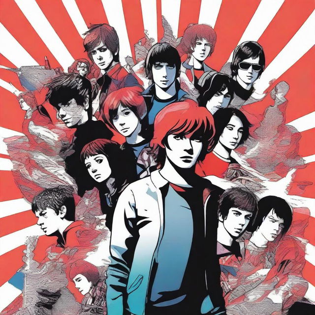 Create a dynamic movie poster for Scott Pilgrim VS