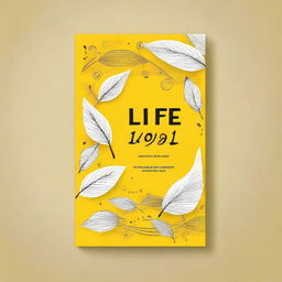 Design a book cover for a non-fiction book titled 'LIFE 101' by COMPILED By Oh Teik Theam