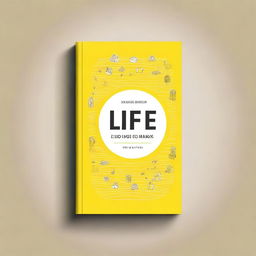 Design a book cover for a non-fiction book titled 'LIFE 101' by COMPILED By Oh Teik Theam