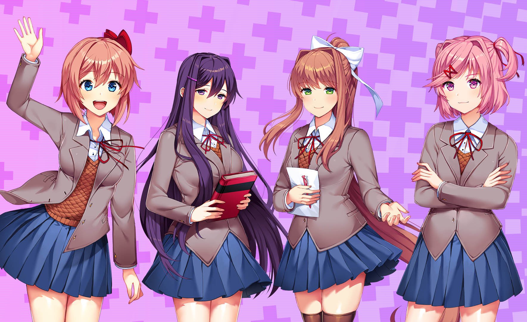 Doki Doki Literature Club is more than just a game. Have you ever wondered which character you're most like? Whether you're as energetic as Sayori, as passionate as Yuri, or as mysterious as Monika, this quiz will reveal your inner DDLC character by exploring your literary tastes, emotional responses, and relationship preferences.