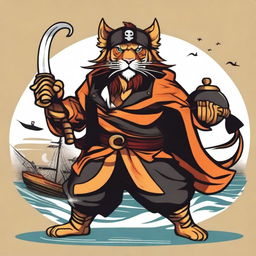 Create an image of a Rakshasa pirate