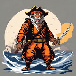 Create an image of a Rakshasa pirate