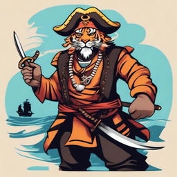 Create an image of a Rakshasa pirate