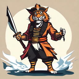 Create an image of a Rakshasa pirate