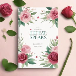 Design a book cover titled 'When the Heart Speaks'