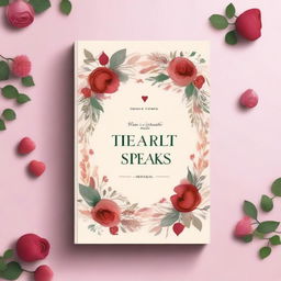 Design a book cover titled 'When the Heart Speaks'