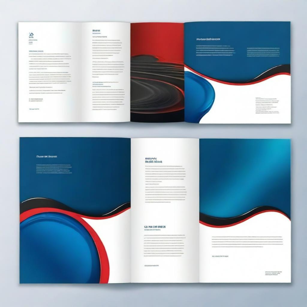 Create a book cover for an oil spill manual, with a dominant blue color and slight variations of red and black