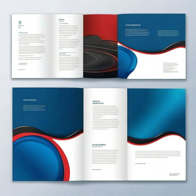 Create a book cover for an oil spill manual, with a dominant blue color and slight variations of red and black