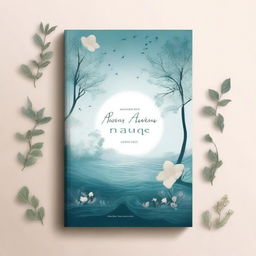 Create a book cover for a poetry book