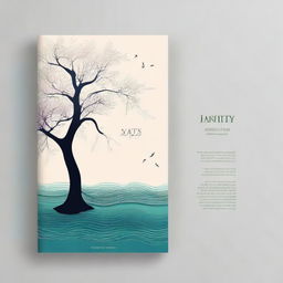 Create a book cover for a poetry book