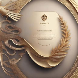 Create a unique, award-winning design that captures the essence of creativity and excellence