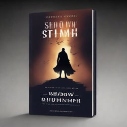 Create a book cover with the title 'Shadow of Triumph'