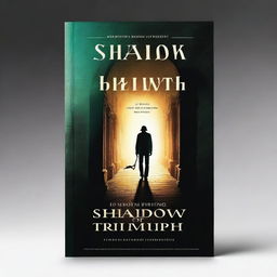 Create a book cover with the title 'Shadow of Triumph'