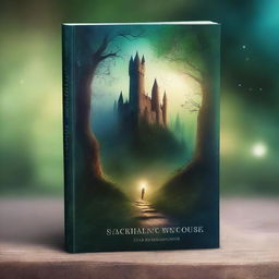 A captivating book cover featuring a mysterious and enchanting scene
