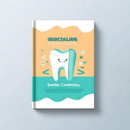 Create a book cover for a dental book titled 'CASE ALBUM'