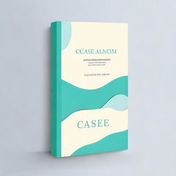 Create an elegant and creative book cover titled 'Case Album' for a dental book