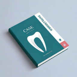 Create an elegant and creative book cover titled 'Case Album' for a dental book