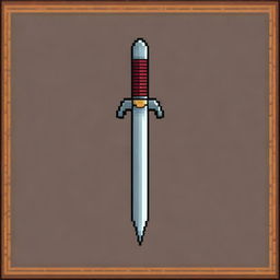 A detailed pixel art representation of a Dungeons & Dragons (D&D) dagger