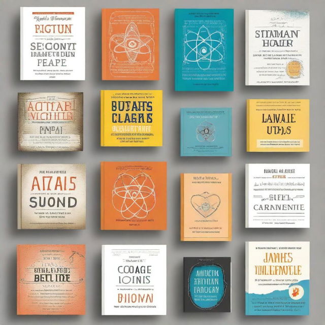 Create a visually appealing image that features the book covers of 'Atomic Habits' by James Clear, 'The Power of Now' by Eckhart Tolle, 'The 5 Second Rule' by Mel Robbins, 'The 7 Habits of Highly Effective People' by Stephen Covey, 'How to Win Friends and Influence People' by Dale Carnegie, and 'The Success Principles' by Jack Canfield