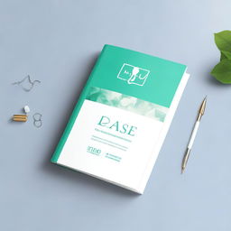 Create an elegant and creative book cover for a dental book titled 'Case Album'