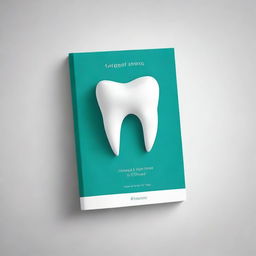 Create an elegant and creative book cover for a dental book titled 'Case Album'