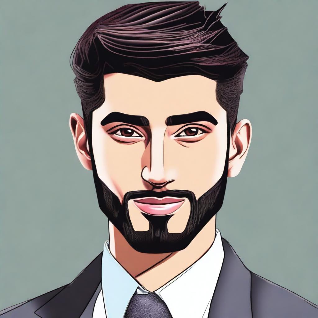 Create a detailed portrait of a character named Zayn Ibdad Khan