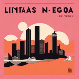 "Lintas Negara Dan Benua" written in elegant, large font at the top or center of the cover