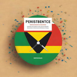 Create a book cover titled 'Persistence: The story of surgery in Zimbabwe'