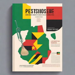 Create a book cover titled 'Persistence: The story of surgery in Zimbabwe'