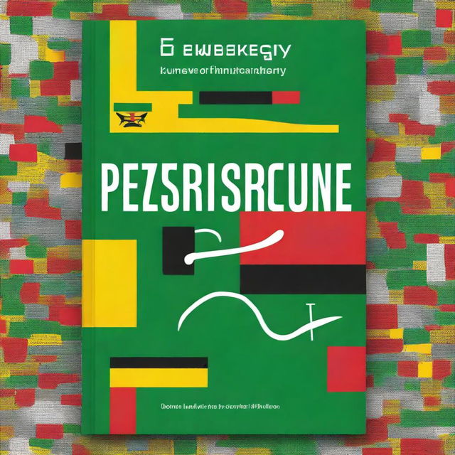 Create a book cover titled 'Persistence: The story of surgery in Zimbabwe'