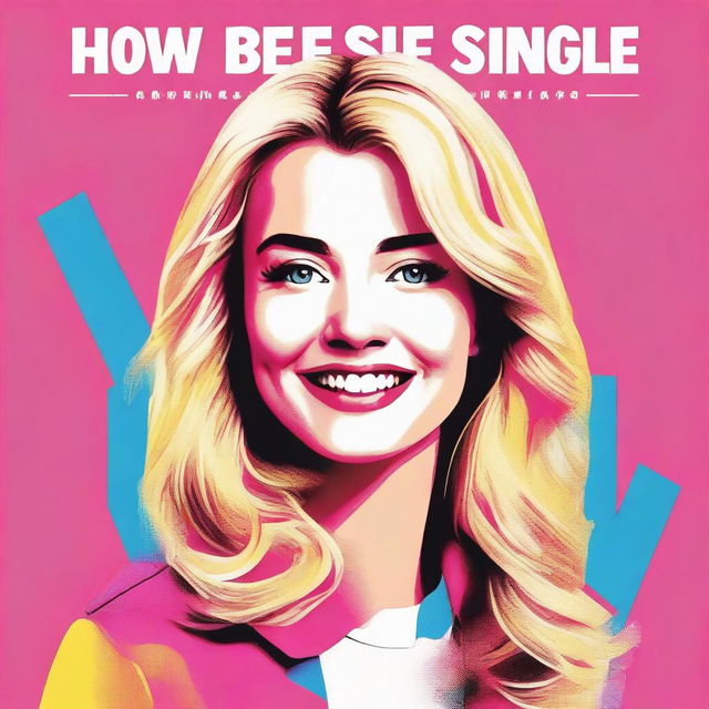 Create a 1980s film poster for a romantic comedy titled 'How to Be Single