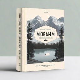 An ebook mockup cover depicting an adventurous journey through the rugged landscapes of the Northwest Territories of Canada