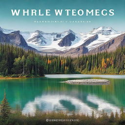 A captivating ebook cover featuring an adventurous journey through the rugged and pristine landscapes of the Northwest Territories in Canada