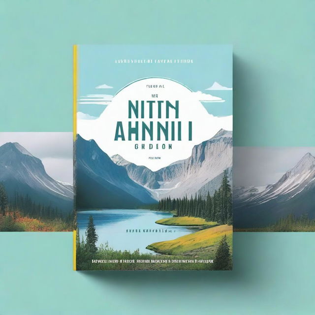 A mockup cover for an ebook travel guide about adventure in the Northwest Territories of Canada