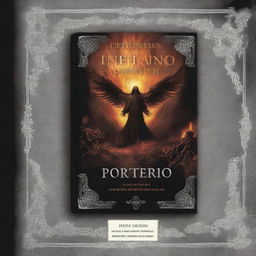 Crie uma capa de livro intitulada 'Os Portões do Inferno'