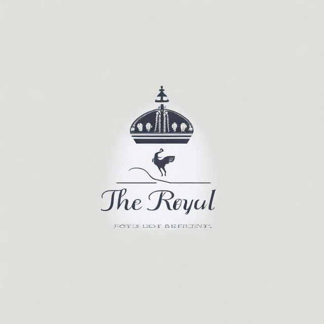 A refined and sophisticated logo for 'The Royal Juti' designed for Mr