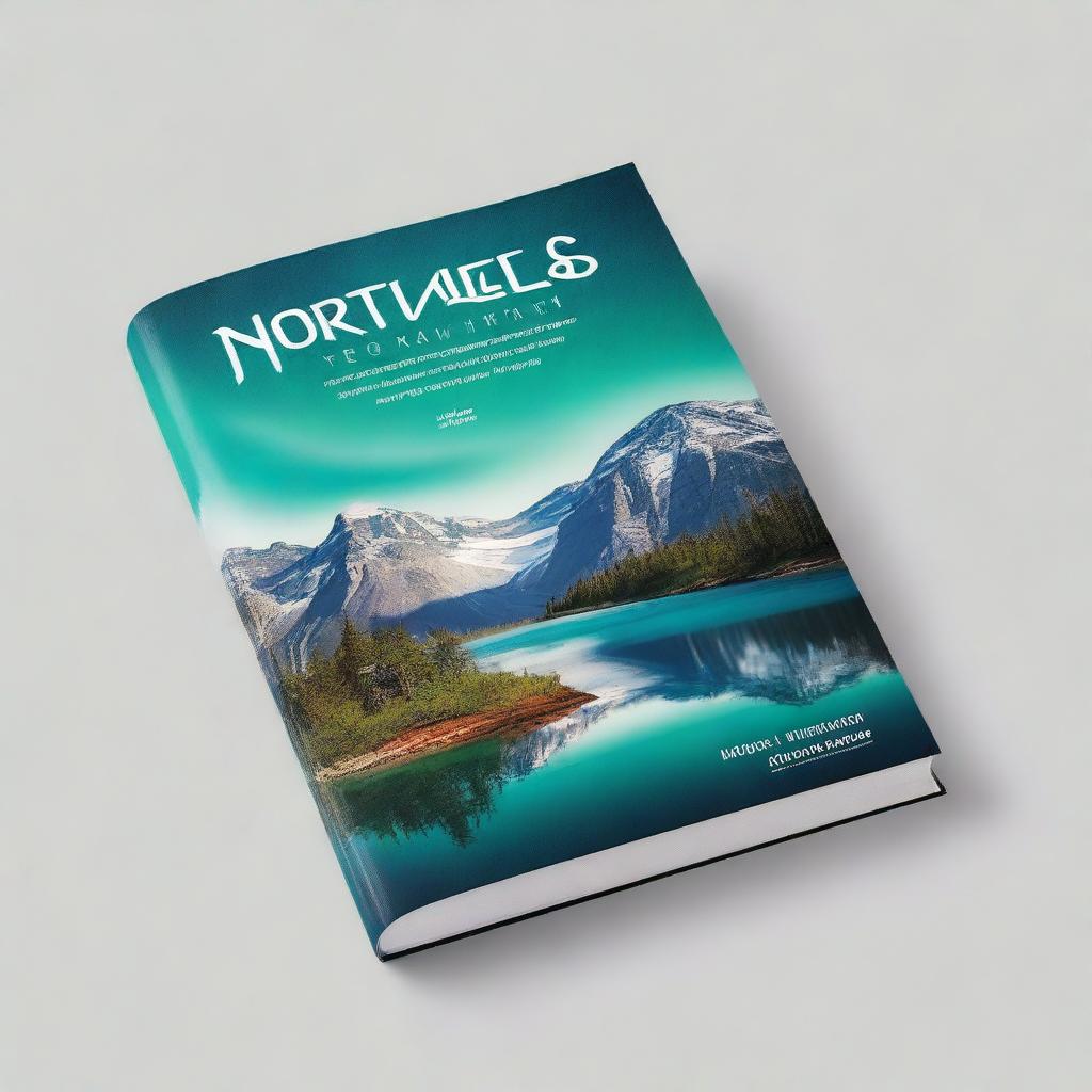 Create an ebook mockup for a travel guide about the Northwest Territories of Canada