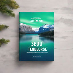 Create an ebook mockup for a travel guide about the Northwest Territories of Canada