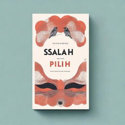 Create a book cover with the title 'Salah Pilih'