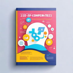 Design a book cover for '21 Propostes d’activitats competencials per tecnologia