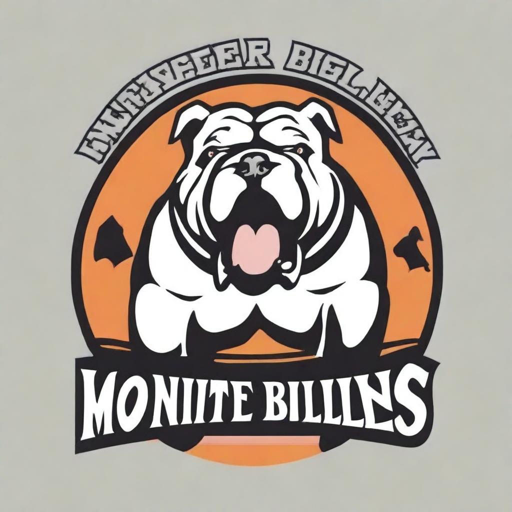 A professional logo for White River Monster Bullies Kennel