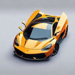 Create an image of a supercar