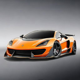 Create an image of a supercar