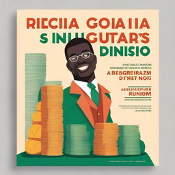 Uma capa de livro com o título 'Guia Prático para Ganhar Dinheiro' em negrito na parte superior