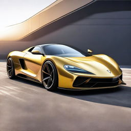 A stunning new supercar with headlights inspired by the rounded and sharp eyes of a golden eagle