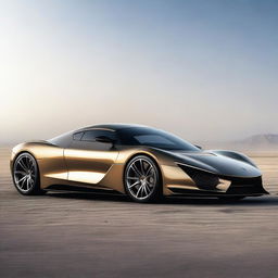 A stunning new supercar with headlights inspired by the rounded eyes of a golden eagle