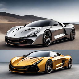 A stunning new supercar with headlights inspired by the rounded eyes of a golden eagle