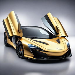 A stunning new supercar with headlights inspired by the rounded eyes of a golden eagle