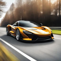 A stunning new supercar with headlights inspired by the rounded eyes of a golden eagle