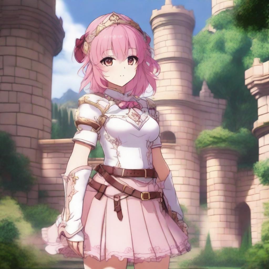 Create an image of Astolfo, a character from the Fate series